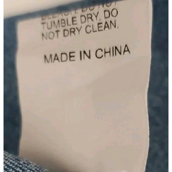 Denim Blvd Los Angeles High Rise Flare Raw Hi Low Hem Jeans Stretch Size L - Picture 14 of 14